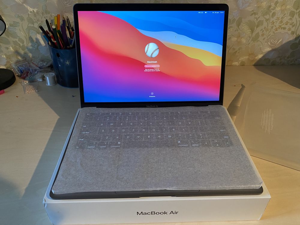 NEW!ОФИЦИАЛЬНЫЙ Macbook Air 13” Retina 2018 Core I5/8gb RAM/128 gb SSD