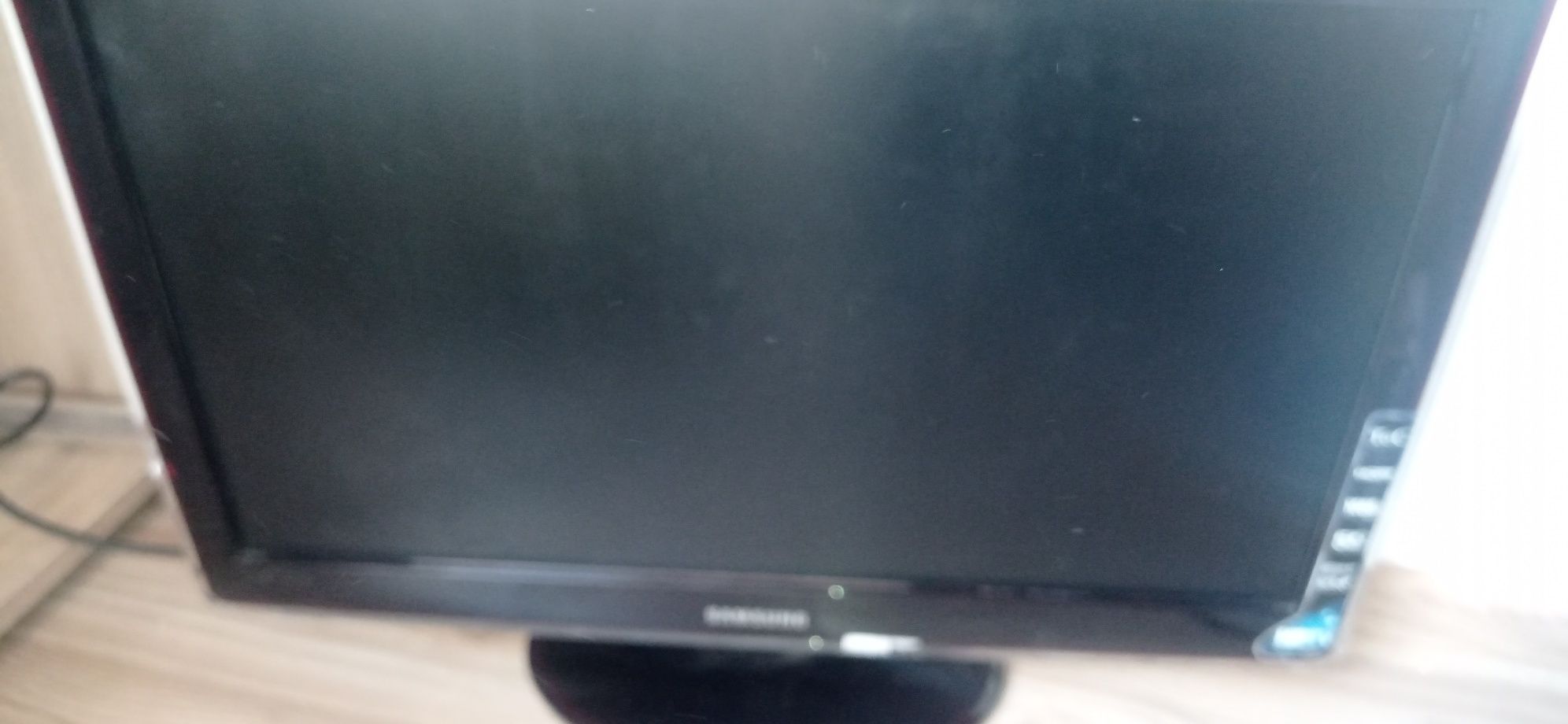 Tv + monitor Samsung z wadą