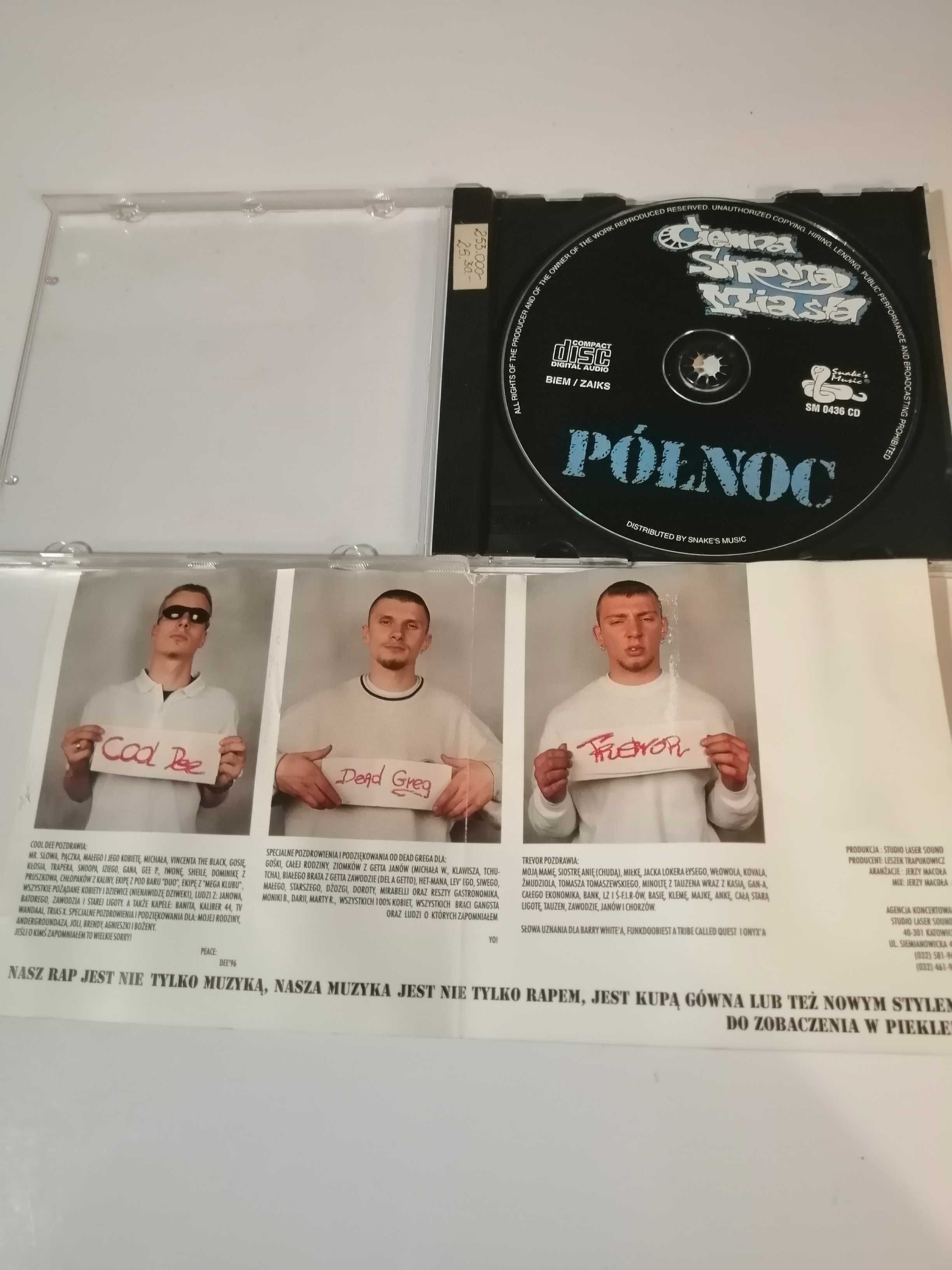 Płyta CD Ciemna Strona Miasta-Północ