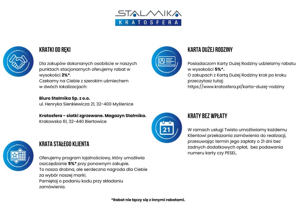 Krata pomostowa, WEMA, ocynkowana, 500x1000 mm (50x100 cm) i INNE
