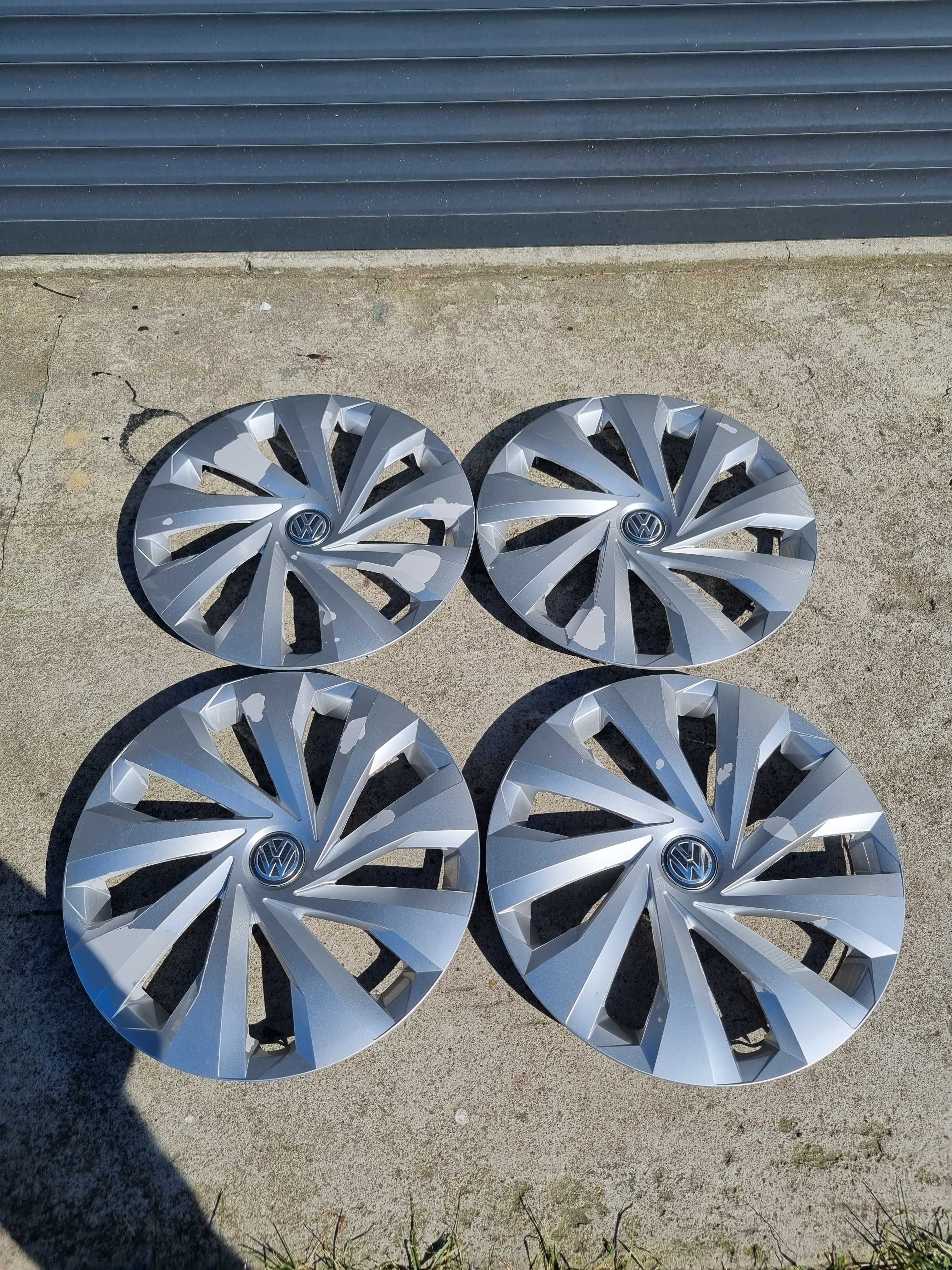 Oryginalne kołpaki 15" VW Polo Fox KOMPLET