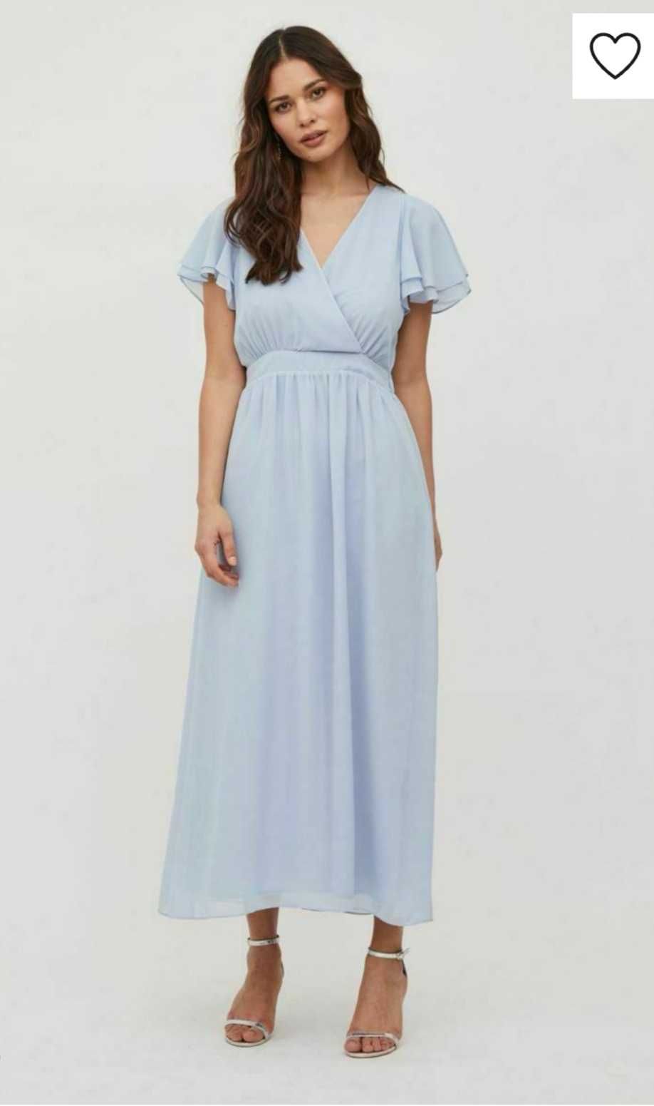 Błękitna suknia VILA rozmiar 42