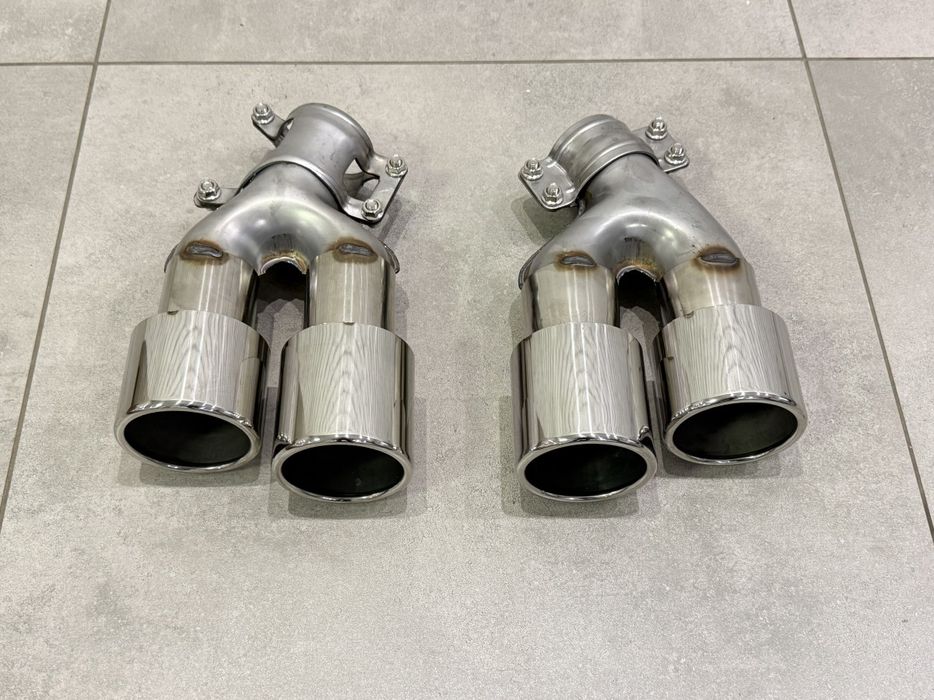 Насадки на вихлопні труби M5 стиль BMW G30 / G31 2017 - 2023 хром