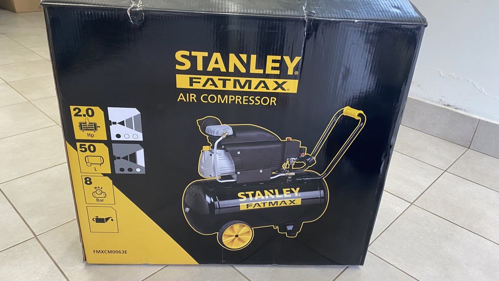 Kompresor D 211/8/50S FATMAX 50 l 1500 W