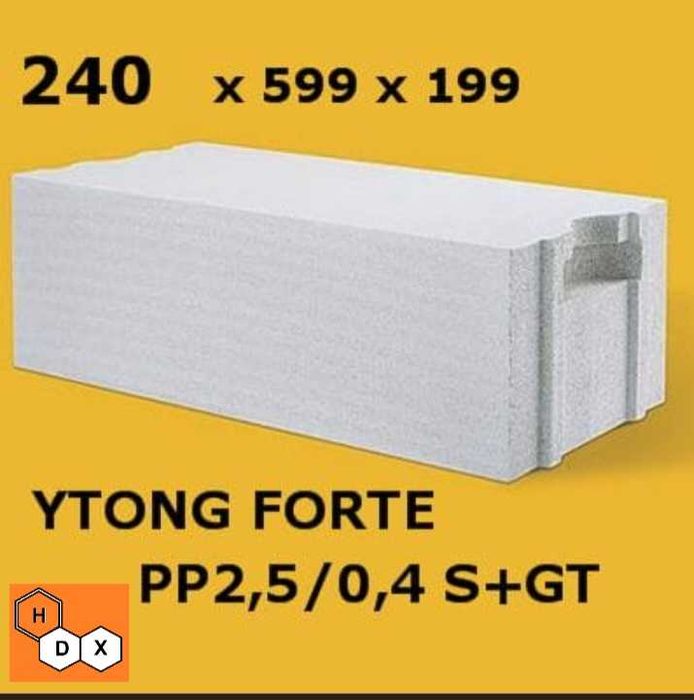YTONG, beton komórkowy, gazobeton, suporex, XELLA, belit, pustak