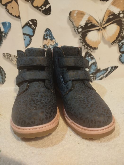 Trapery buty jesienne dziewczęce 34