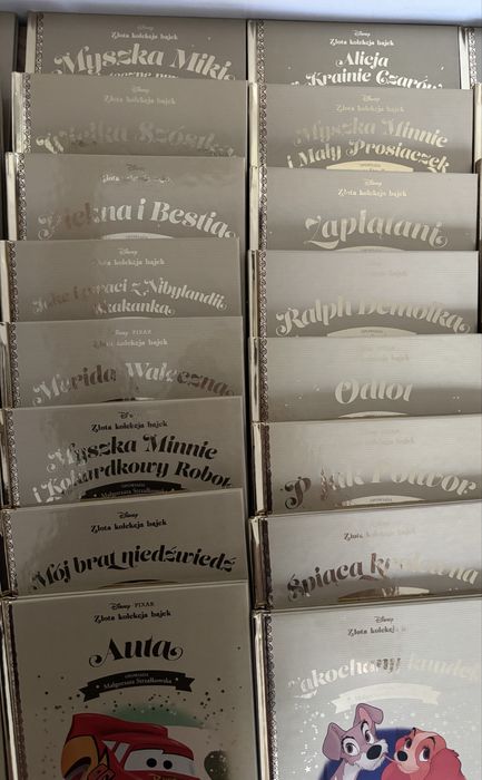 Zlota kolejka bajek Disney