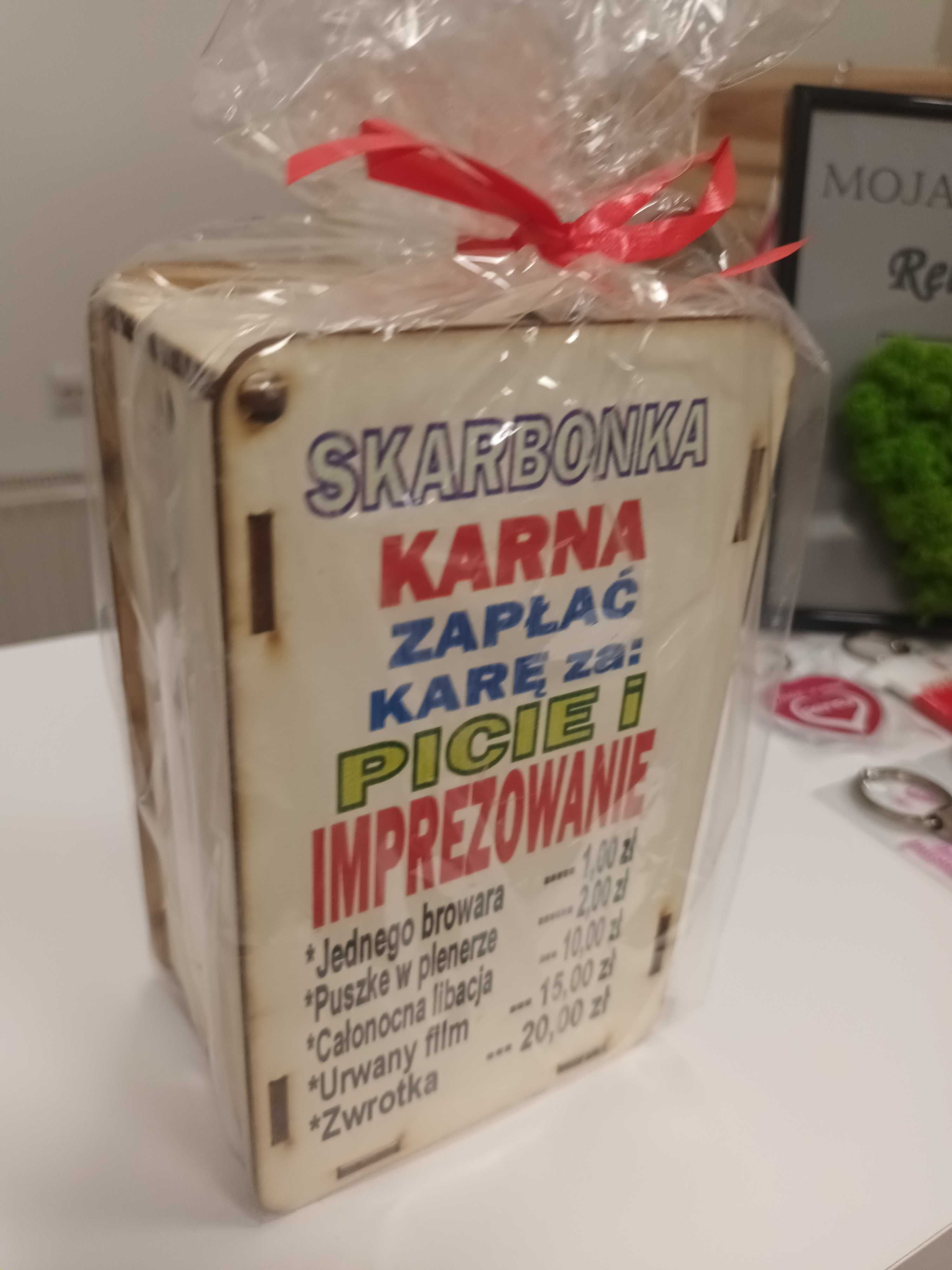 Skarbonka karna za imprezowanie - EXTRA  ! !