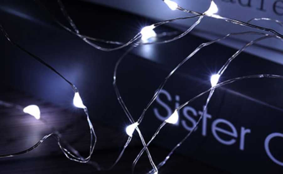 Cortina de LEDS de 3x3 metros! cor branca - novo