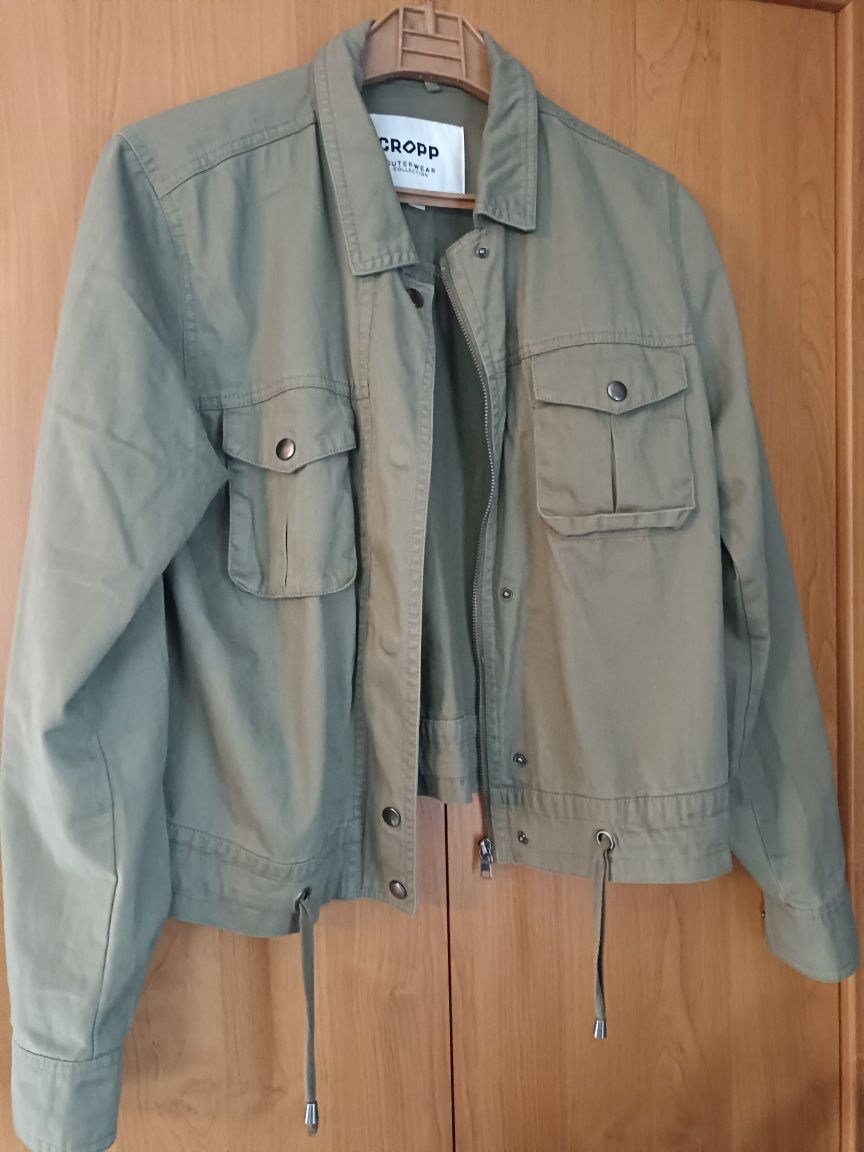 Bluza,katana zielona roz L