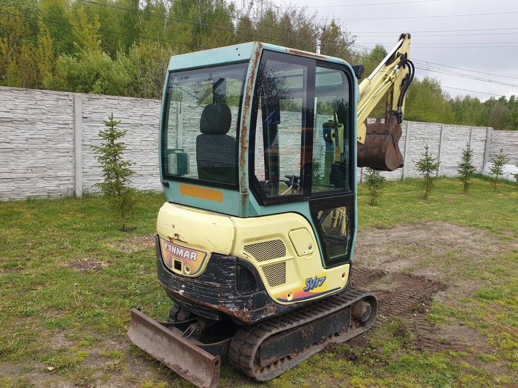 Yanmar SV17  Minikoparka, koparka 3 Łyżki