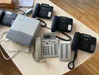 Centrala telefoniczna Slican CXS-0424.WM + wyposażenie