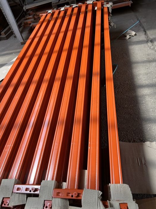 Regały magazynowe Mecalux nowe trawersy Okazja Transport