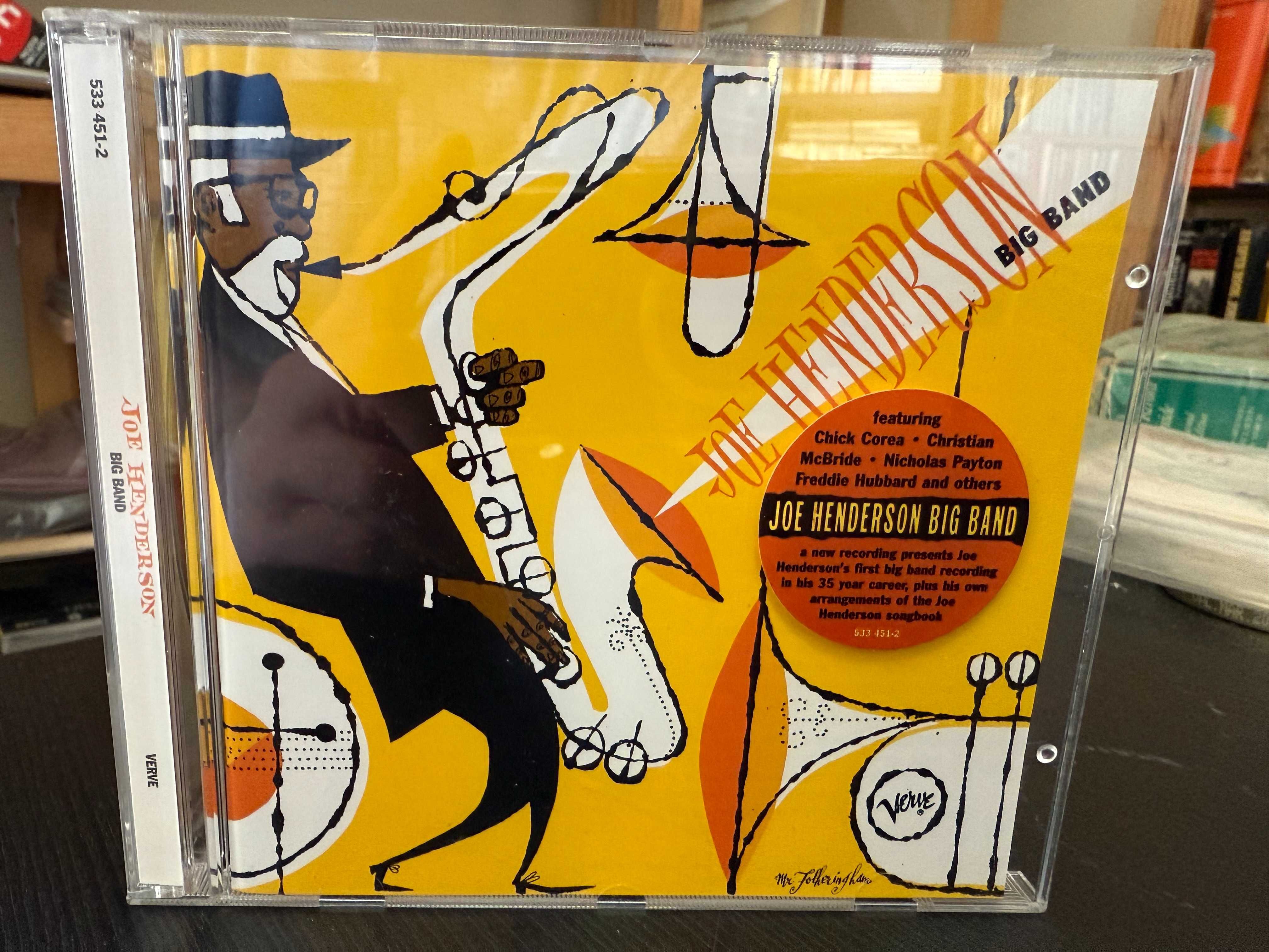 Joe Henderson – Big Band – Corea, Hubbard, Foster, Soloff, McBride