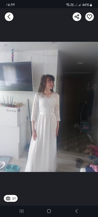 Свадебное платье