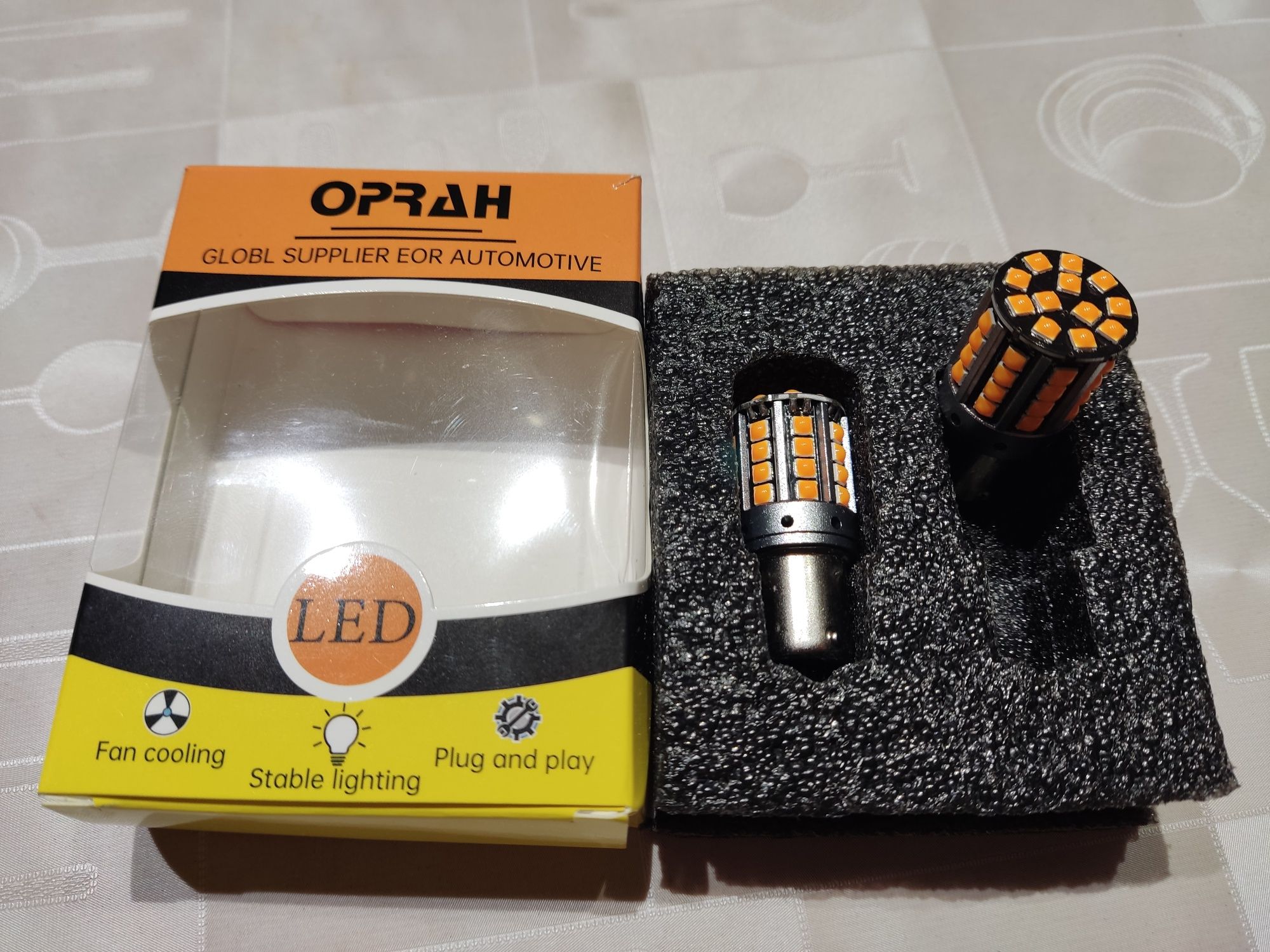 Oprah P21W или P21WY LED лампы в поворотники