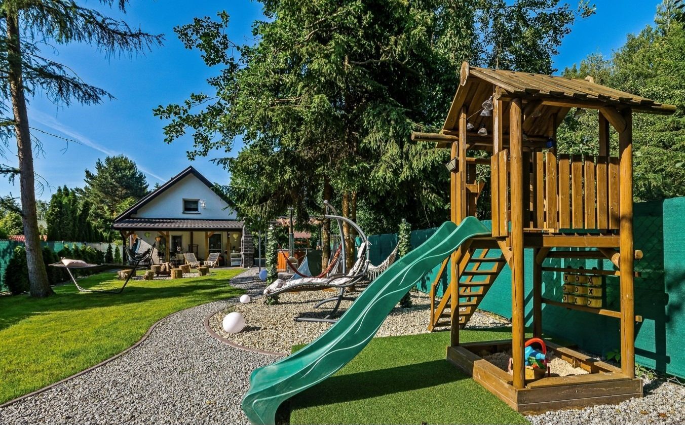 domek letniskowy ZAGŁĘBOCZE jacuzzi blisko jeziora w pełni wyposażon