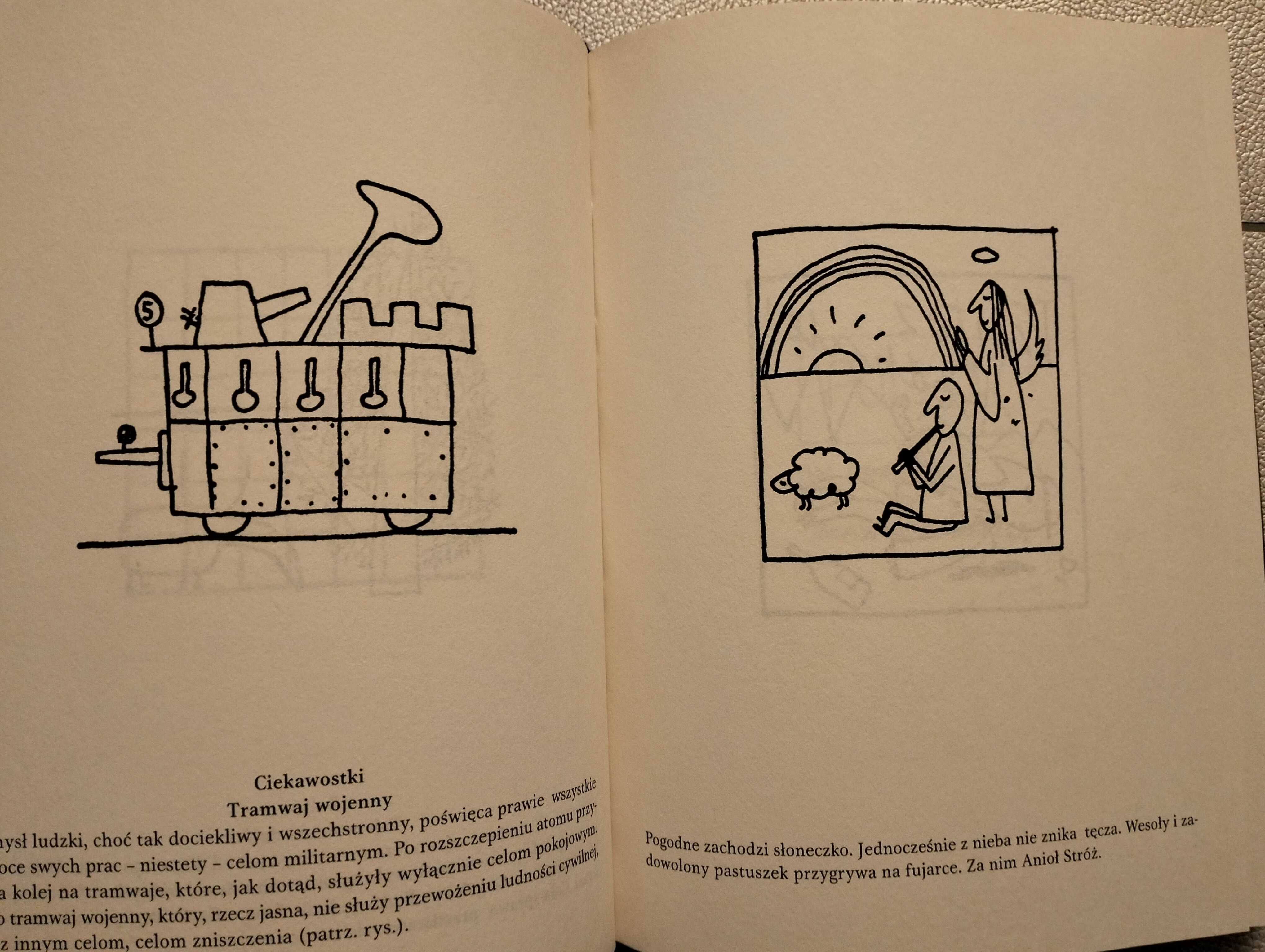 Mrożek Rysunki wybrane - album z grafikami