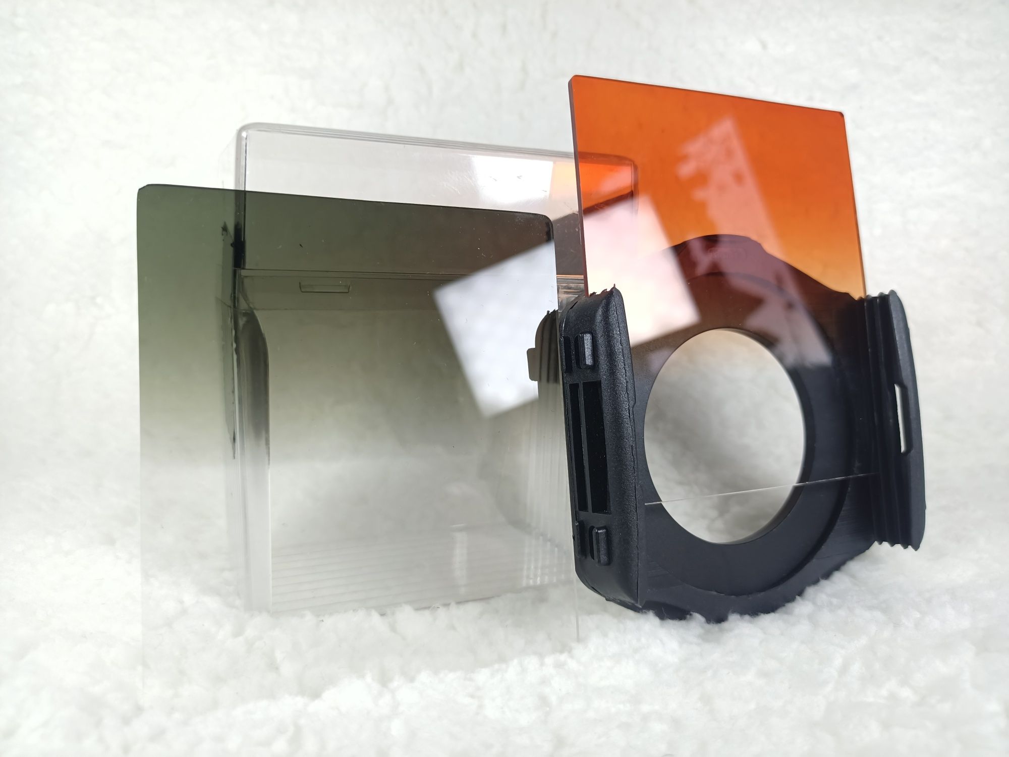 Zestaw filtrów typu Cokin etui holder adapter obiektywu
