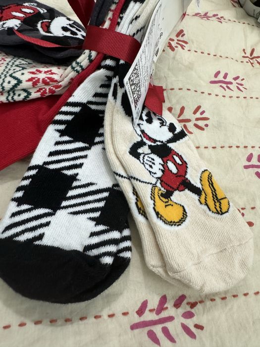 Шкарпетки дитячі 5 шт 25/27 НМ HM H&M Міккі Маус Disney