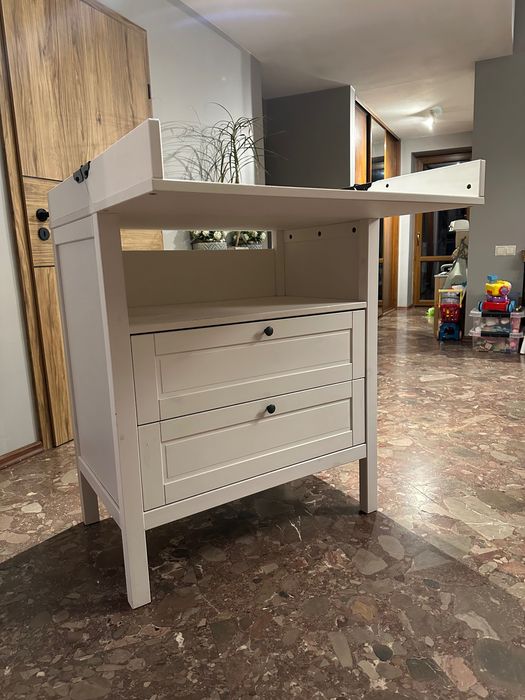 Komoda z przewijakiem IKEA biała