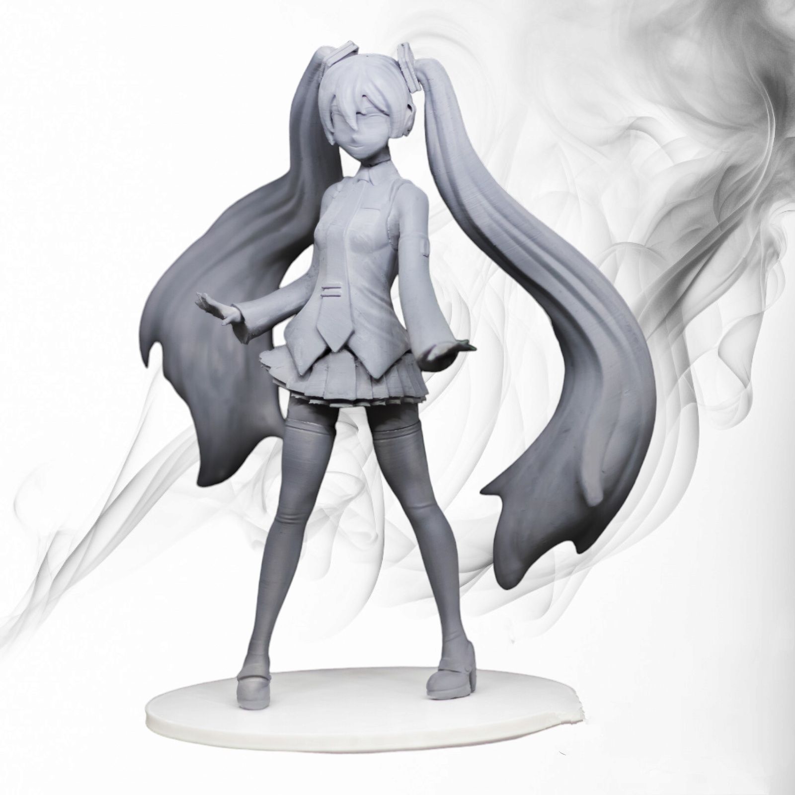 Figurka druk 3D " Hatsune Miku " - 12 cm