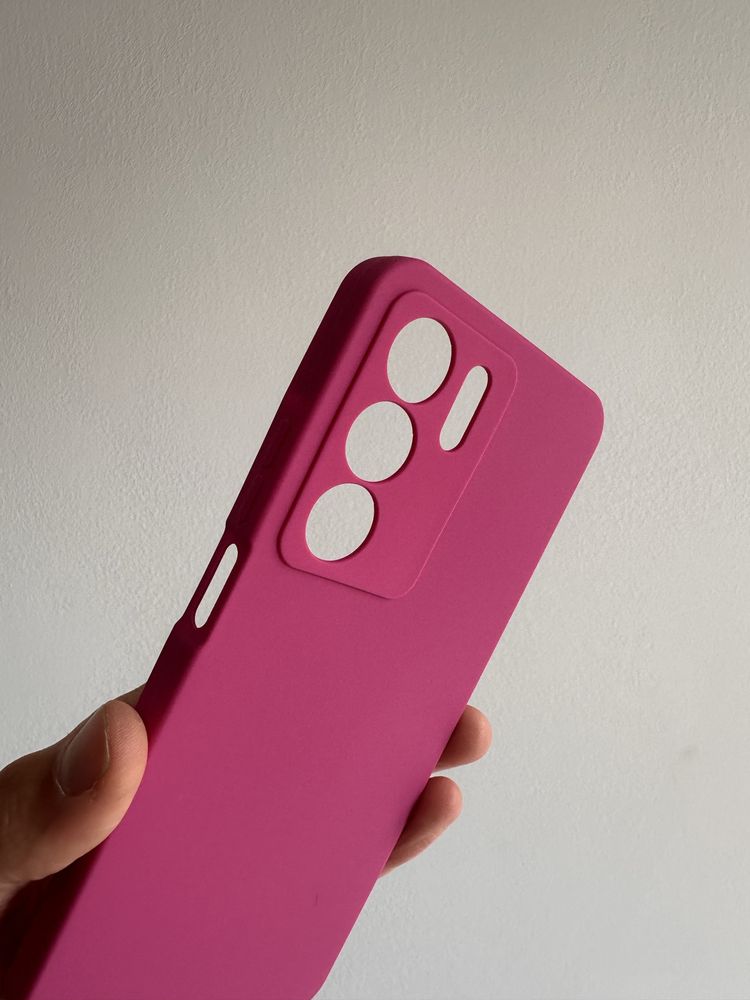 Etui Silicon 2mm różowe do REALME 14X