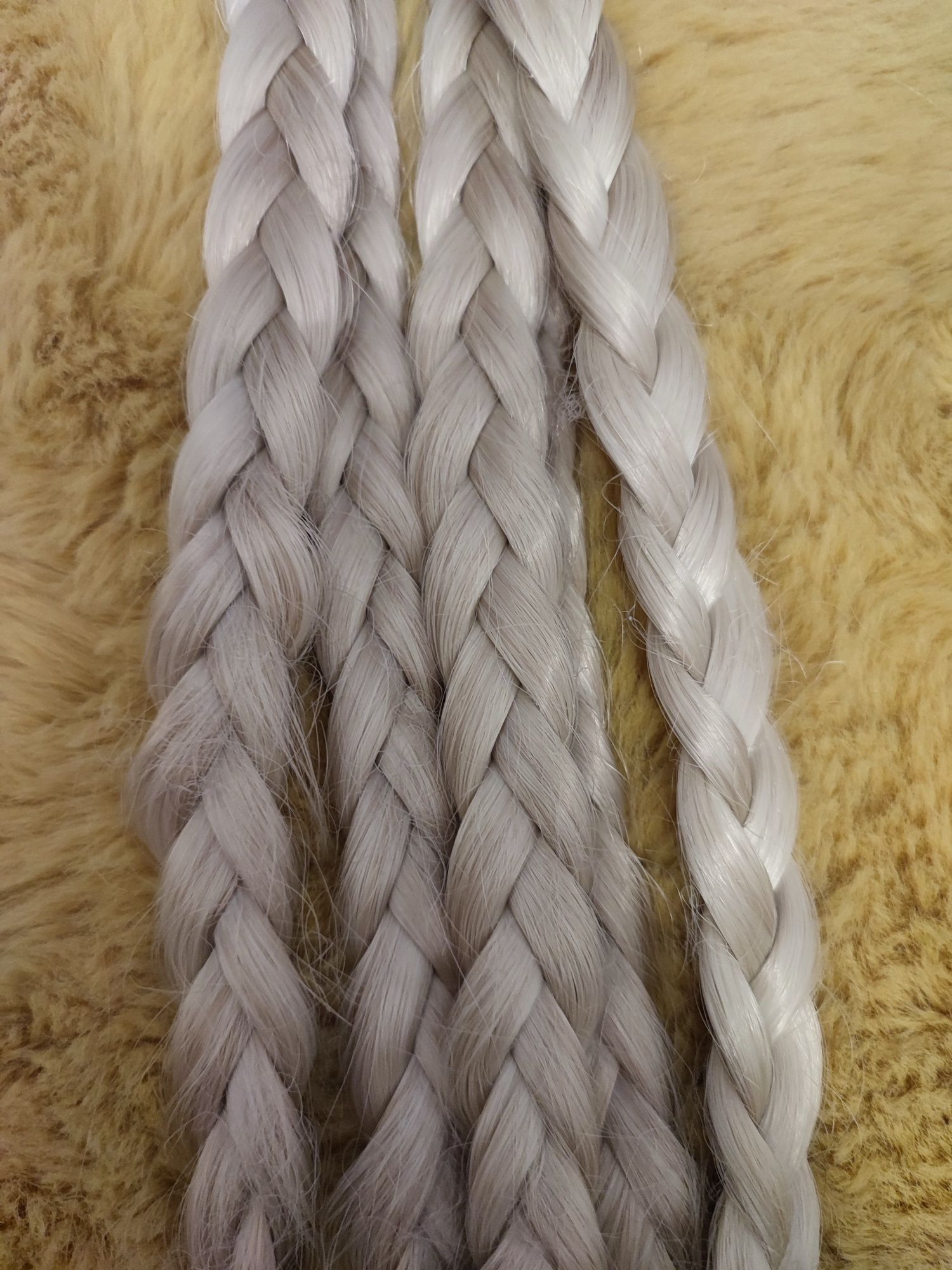 Warkocze na gumce 70 cm