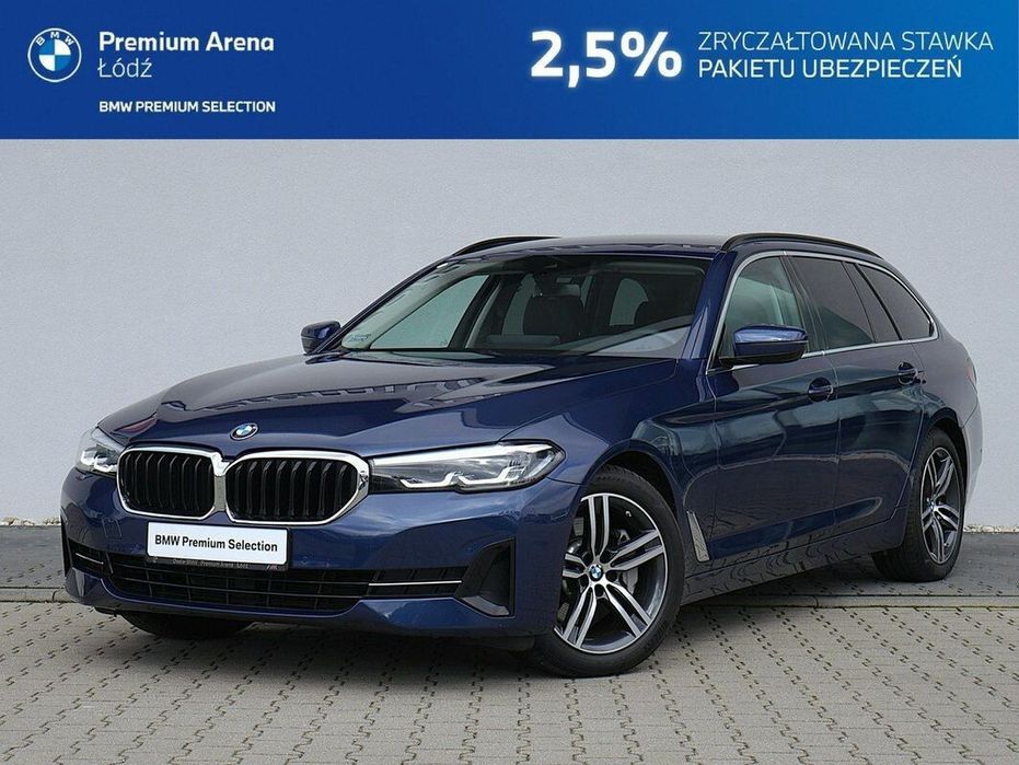 BMW Seria 5 FV-23%, Hak, Skrętna oś, Fotele komfortowe z pamięcią, harman/kardon