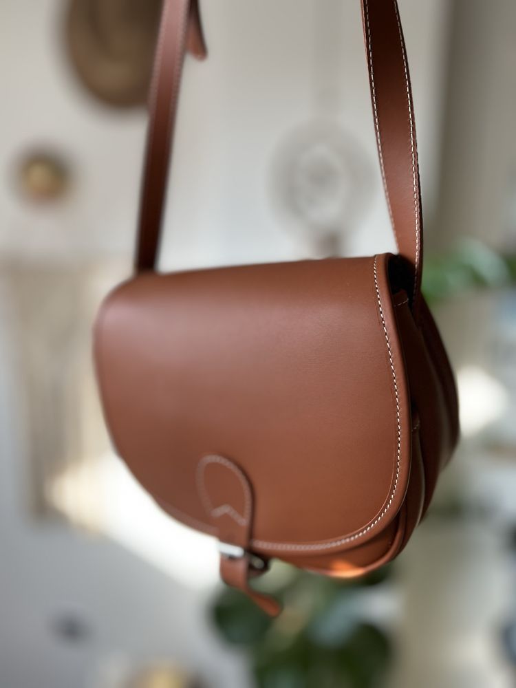 Torebka 100% skóra crosna natural bags