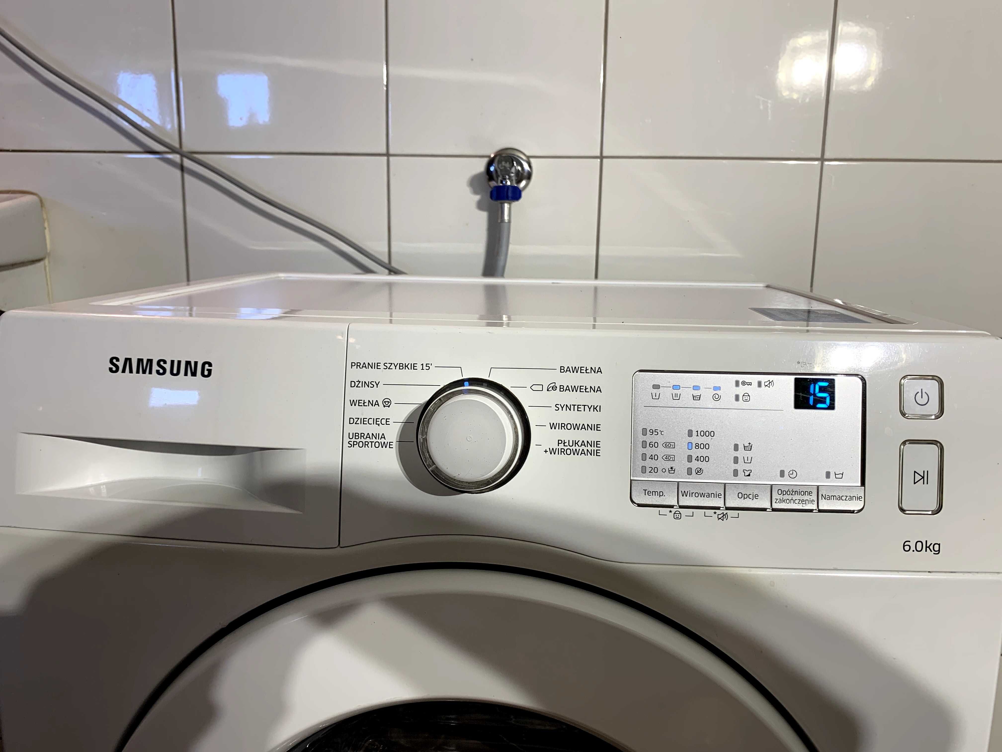 Pralka automatyczna SAMSUNG EcoBubble 6kg