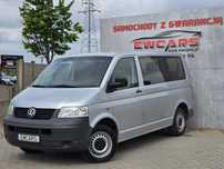 Volkswagen Transporter 1,9Tdi 102km OPŁACONY 9 Osobowy KLIMA Serwis VW