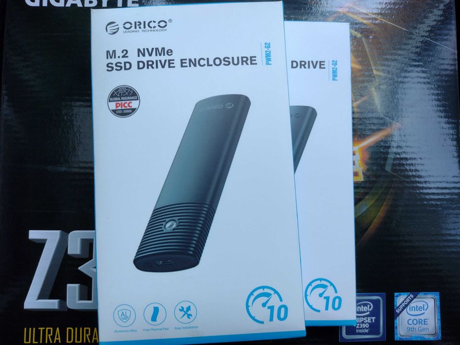 ORICO OBUDOWA M.2 NVME USB-C 10GBPS Zewnętrzna Kieszeń Na Dysk do 4TB