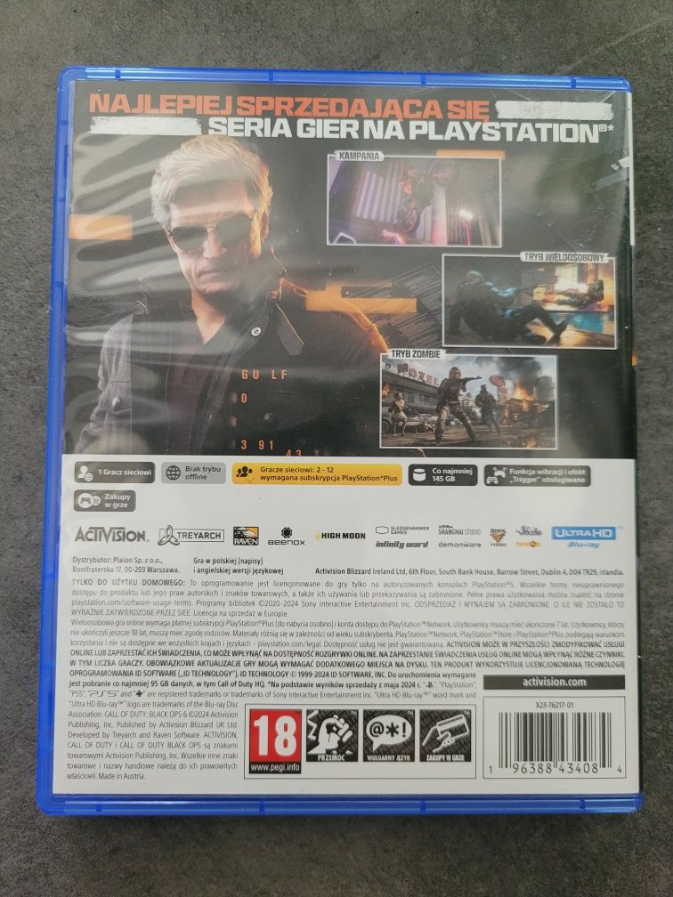 Call of Duty Black Ops 6 PS5 PL