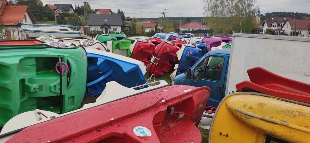 Rower wodny Jacek rowerek wodny 4-5 osob Delfin New Beatle Brda  inne