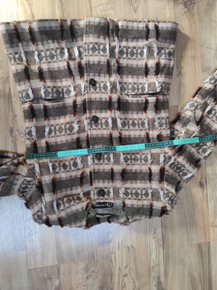Kurtka żakiet marynarka Emark rozmiar M 38 nowa Boho etno wzory