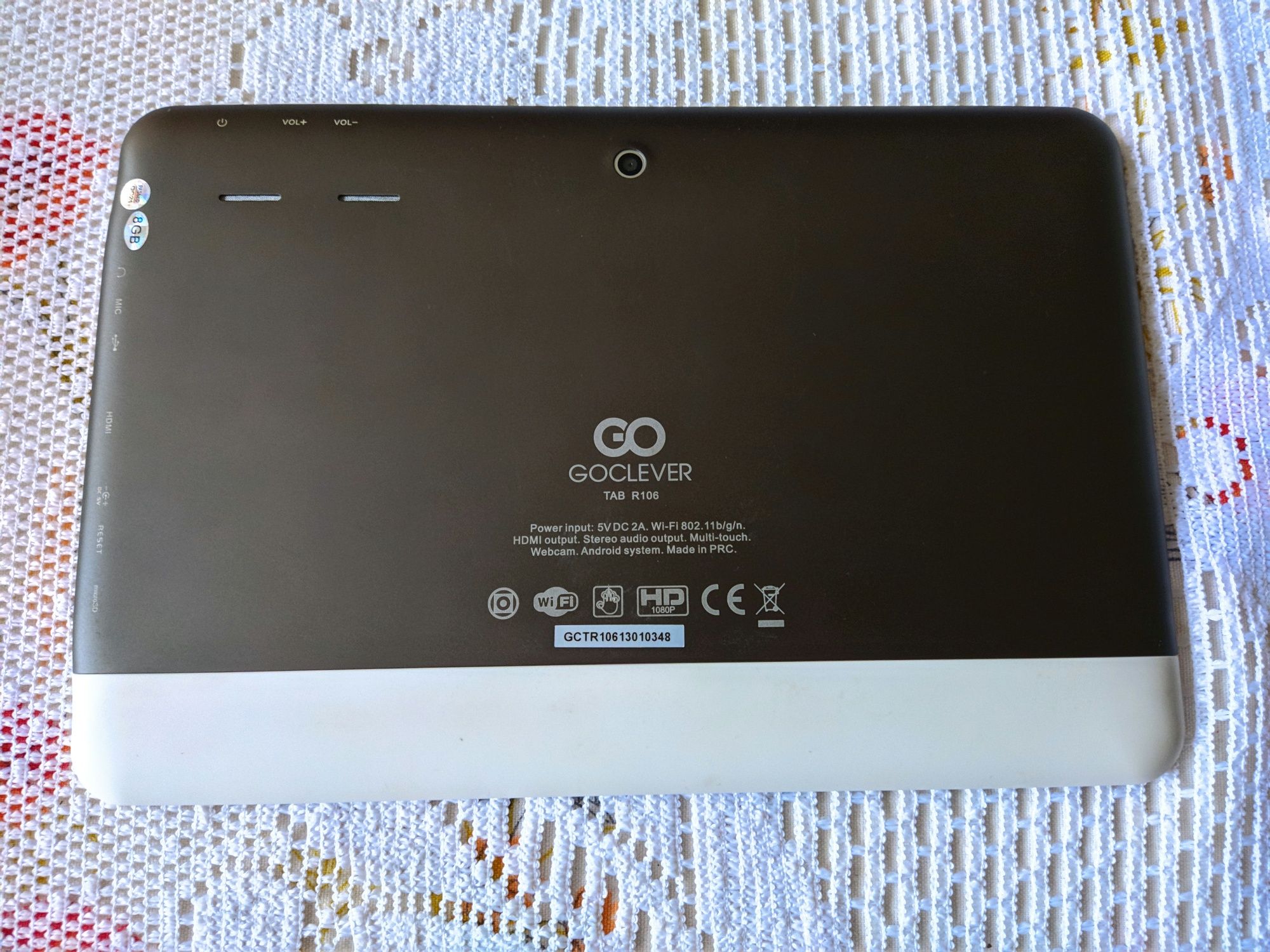 Tablet Goclever Tab R106 10 cali HD 1.6 Ghz Android ebook bluetooth