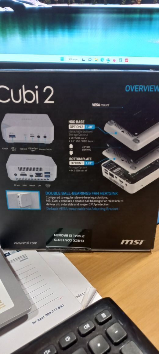 Cubi2 - MiniPC MSI