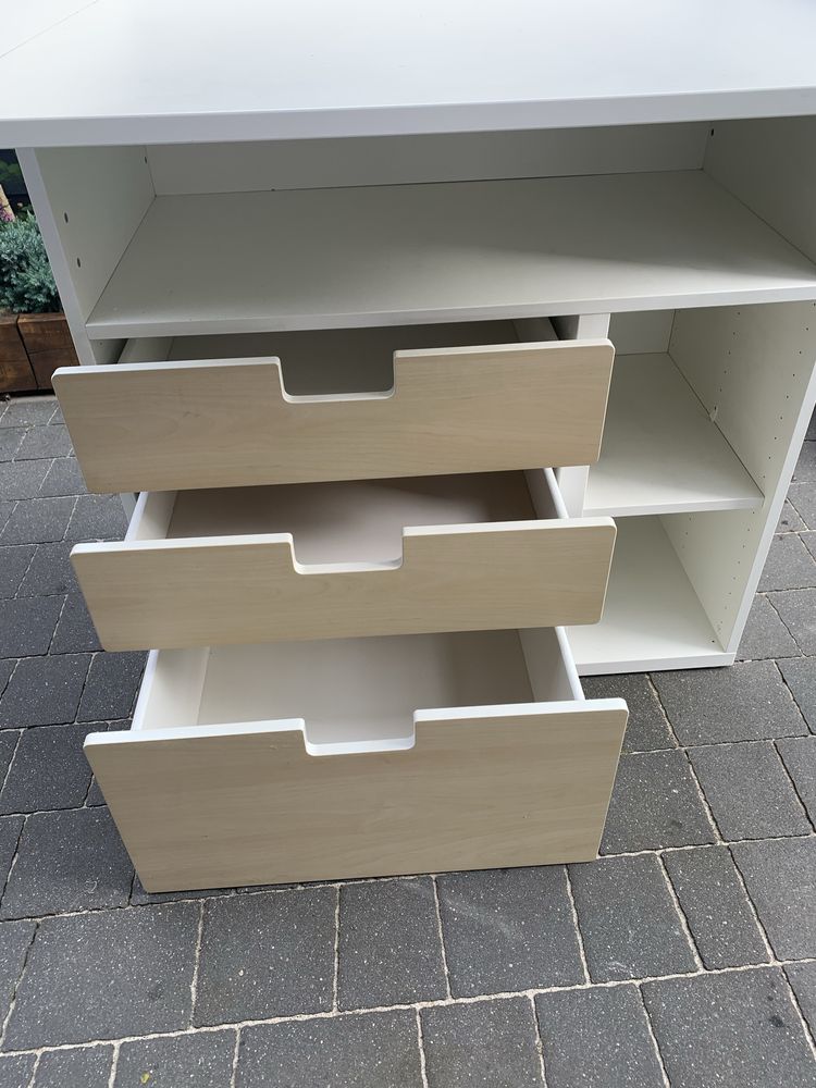 Komoda z przewijakiem przewijak stuva smastad ikea z szufladami 2w1