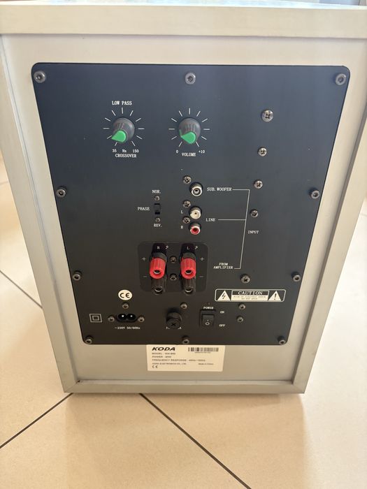Kino domowe 5.1 Yamaha RX-V450 plus glosniki Koda