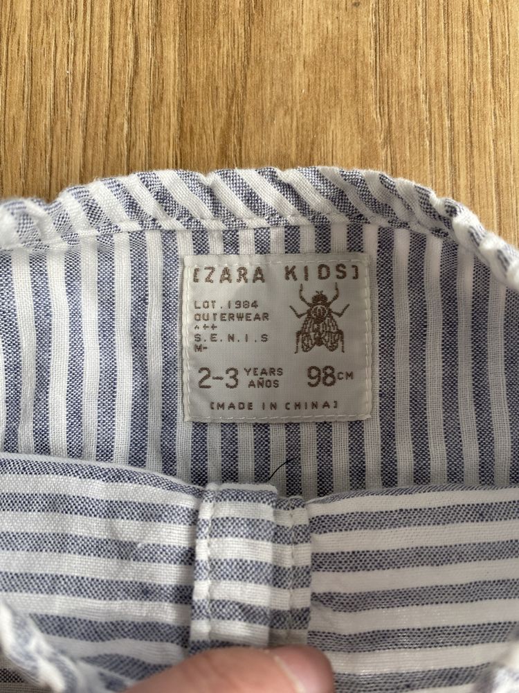 Koszula Zara Kids 98 w paski dla chłopca