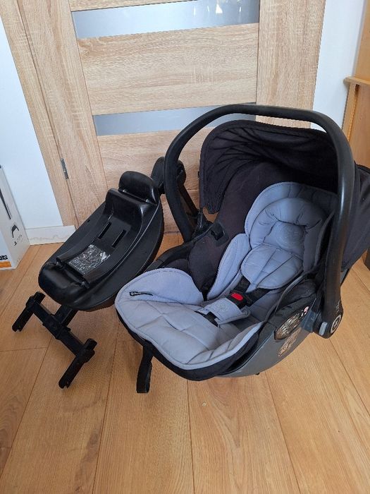Fotelik samochodowy z adapterem isofix nosidełko nosidło