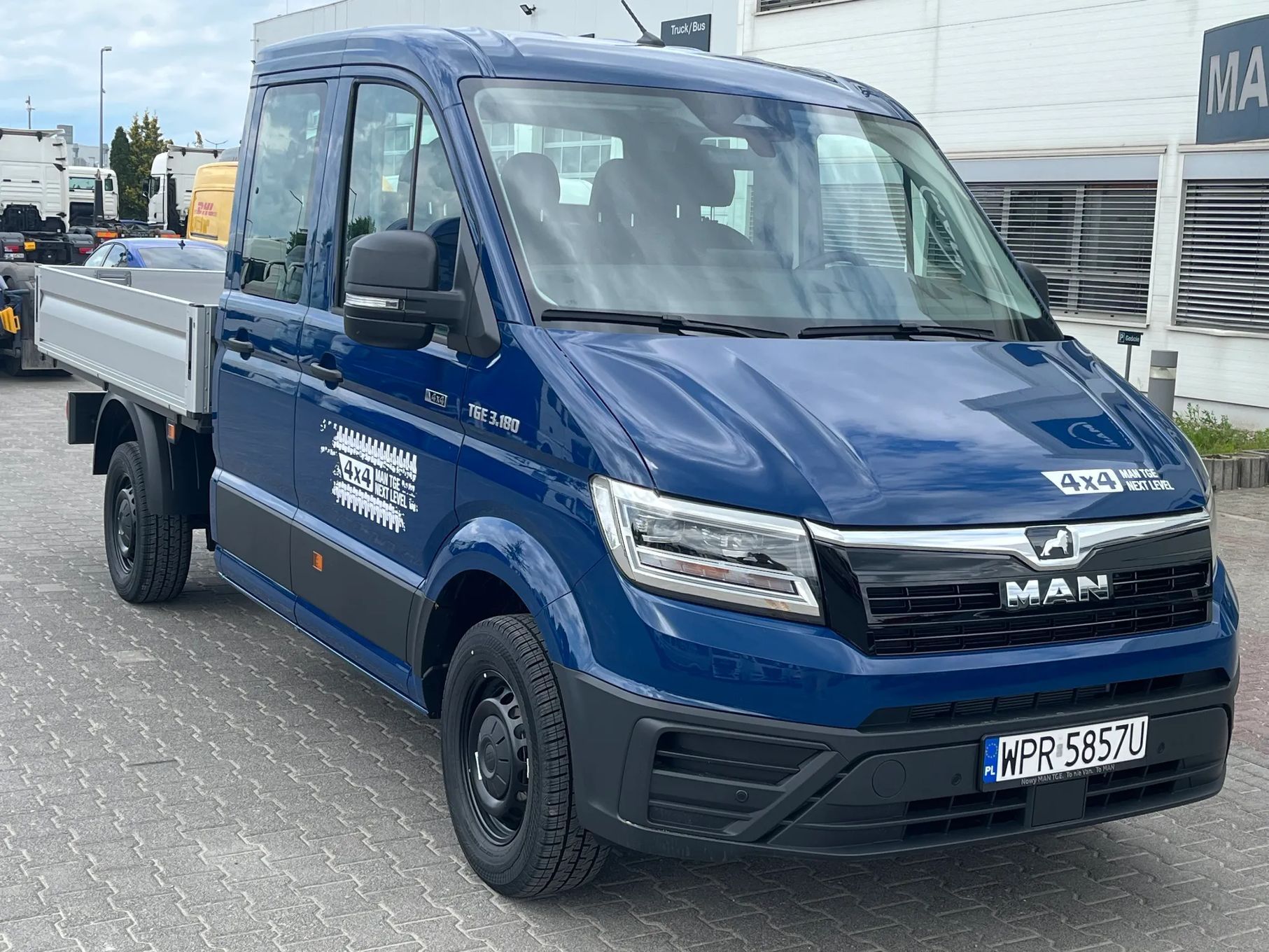 MAN TGE 3.180 4X4 SB  MAN TGE Next Level - dostępny od ręki