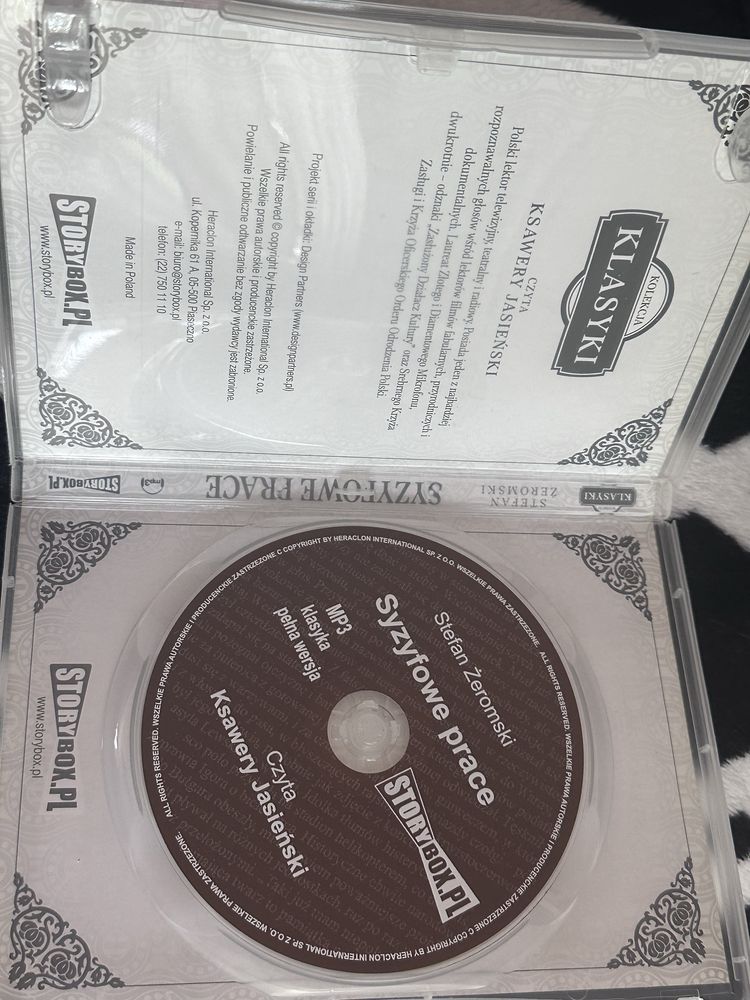 Syzyfowe prace CD Stefan Żeromski audiobook lektura matura szkoła