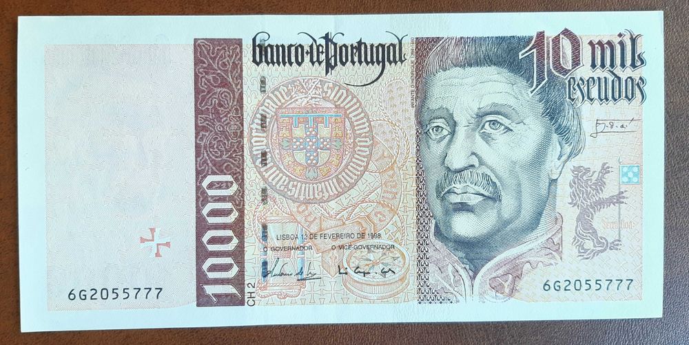 5 Últimas Notas de Escudos da serie Navegadores