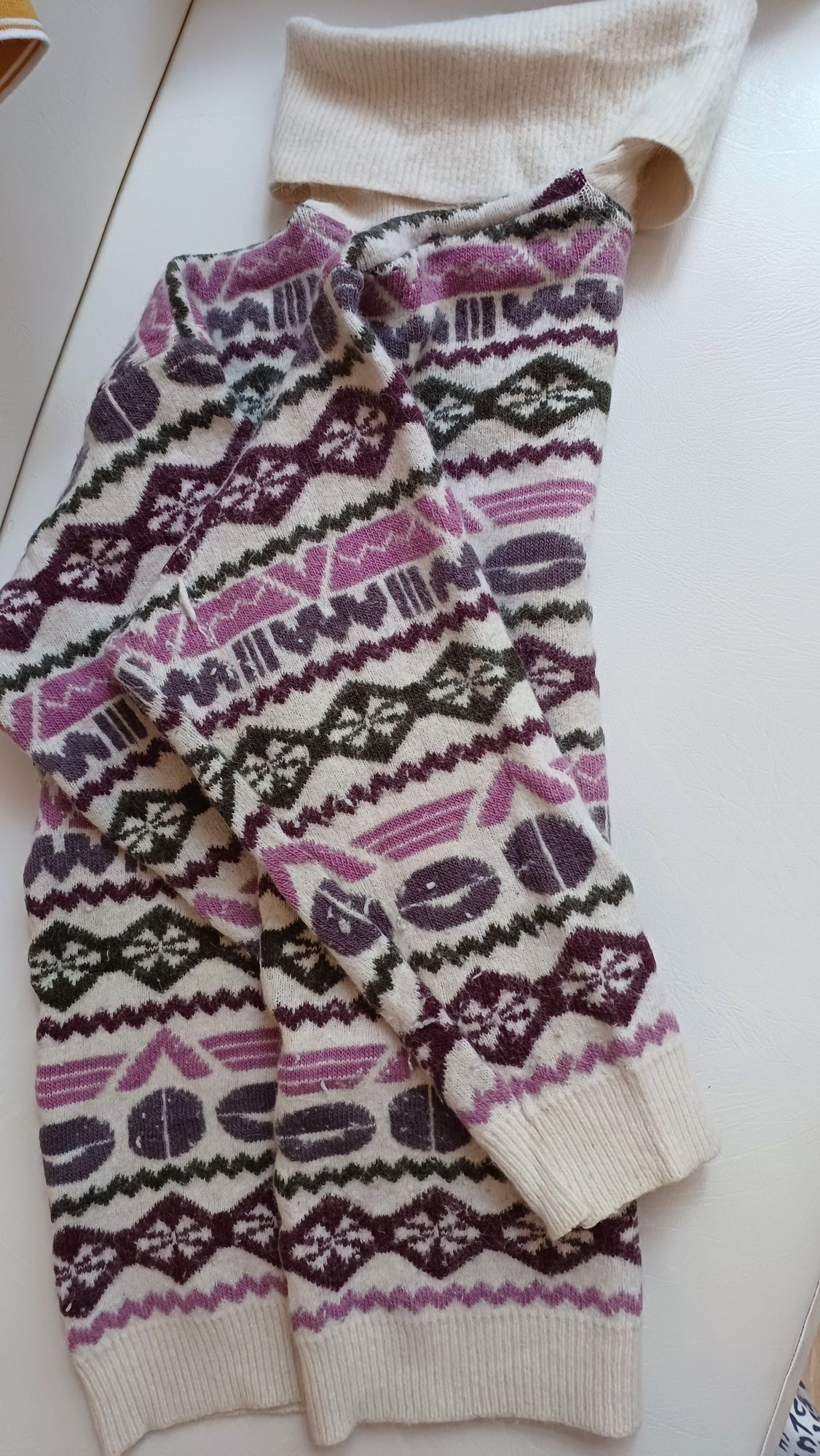 Sweter zimowy teply