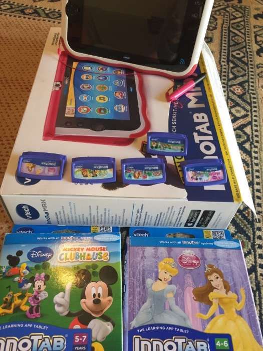 VTech InnoTab 7-inch Max – Pink + 6 Games64286043369731122
