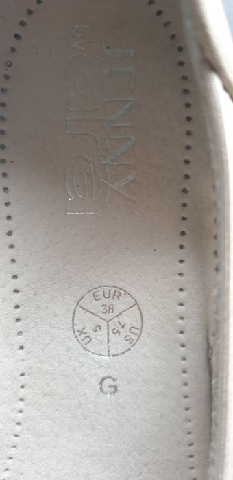 Półbuty skórzane Jenny By Ara r.38 J.Nowe