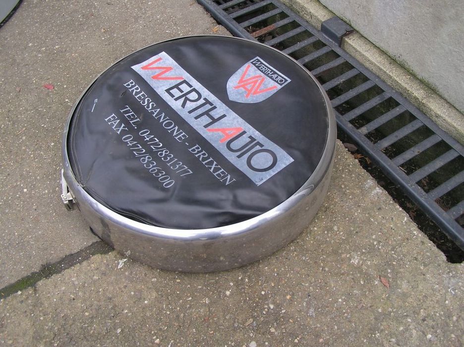 POKROWIEC NA KOŁO ZAPAS CHROM 70cm !!!