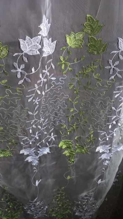 Ламбрекен и тюль комплект